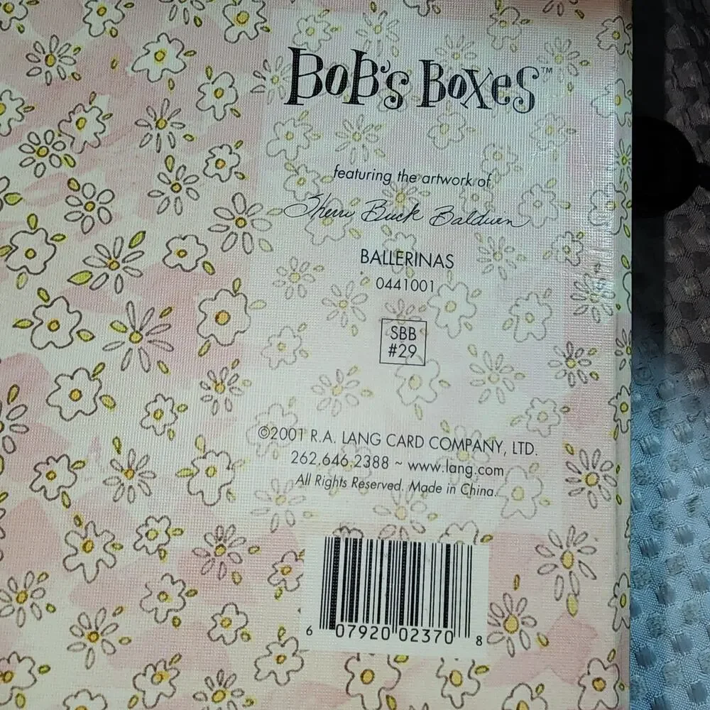 BOBS BOXES THE BALLERINAS JEWELRY BOX